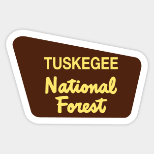 Tuskegee National Forest Sticker